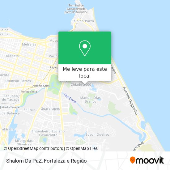 Shalom Da PaZ mapa