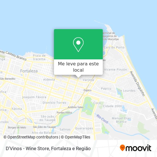 D'Vinos - Wine Store mapa