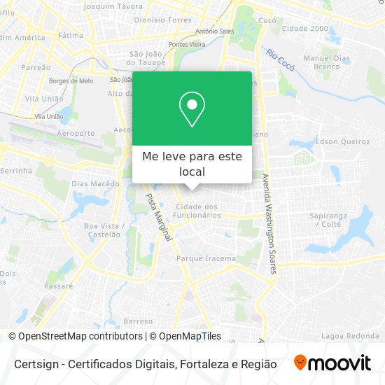 Certsign - Certificados Digitais mapa