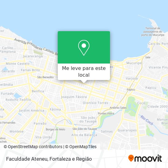 Faculdade Ateneu mapa