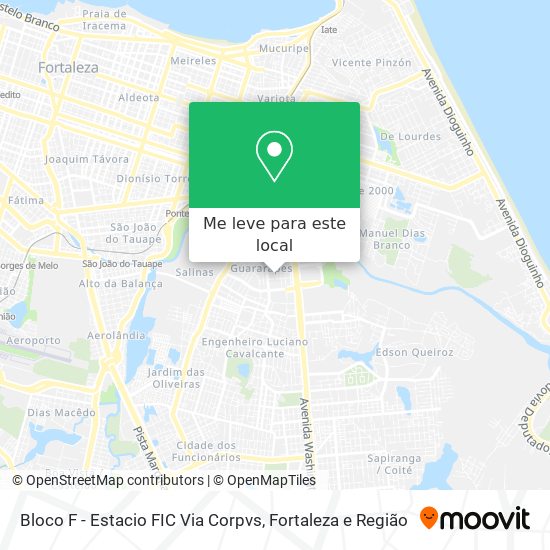 Bloco F - Estacio FIC Via Corpvs mapa