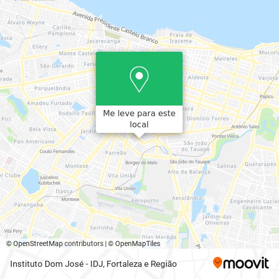 Instituto Dom José - IDJ mapa