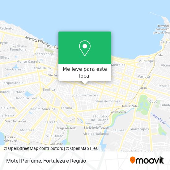 Motel Perfume mapa
