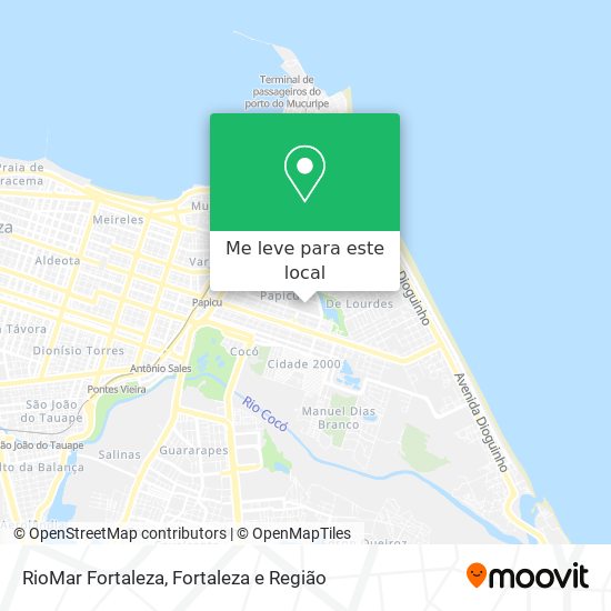RioMar Fortaleza mapa