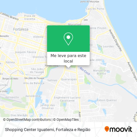 Shopping Center Iguatemi mapa