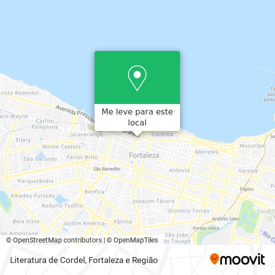 Literatura de Cordel mapa