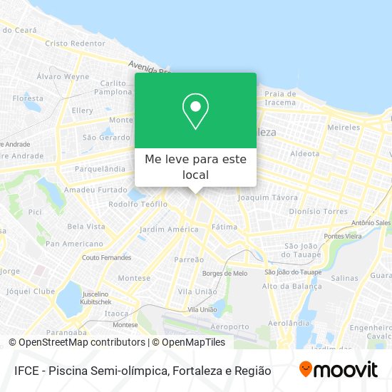 IFCE - Piscina Semi-olímpica mapa