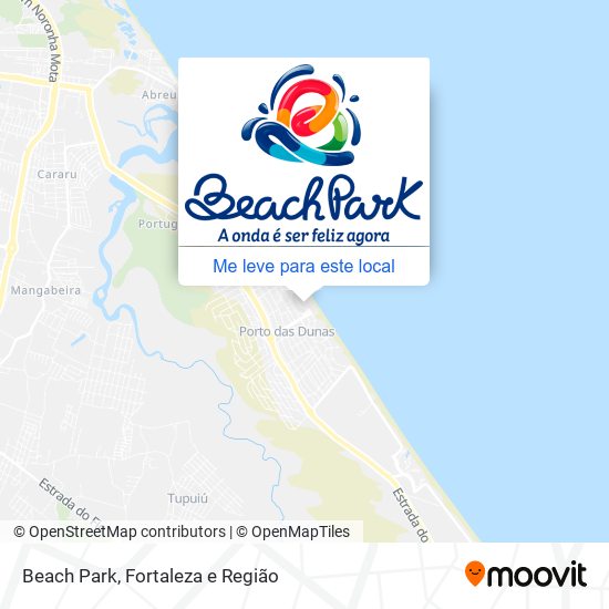 Beach Park mapa