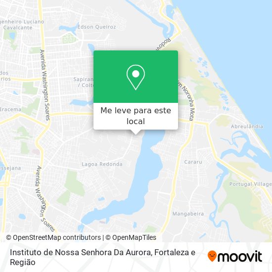 Instituto de Nossa Senhora Da Aurora mapa