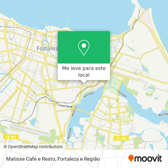 Matisse Cafe e Resto mapa