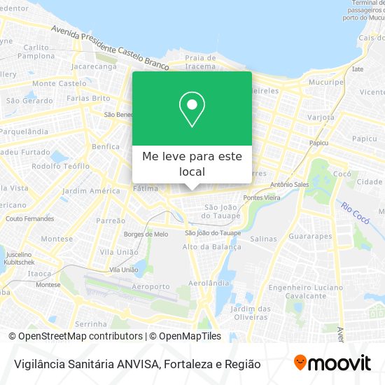 Vigilância Sanitária ANVISA mapa