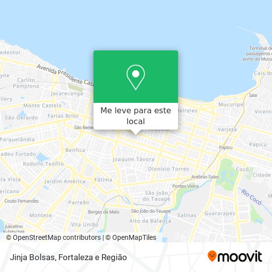 Jinja Bolsas mapa