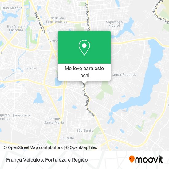 França Veículos mapa