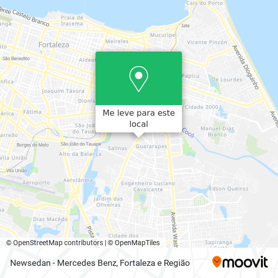 Newsedan - Mercedes Benz mapa