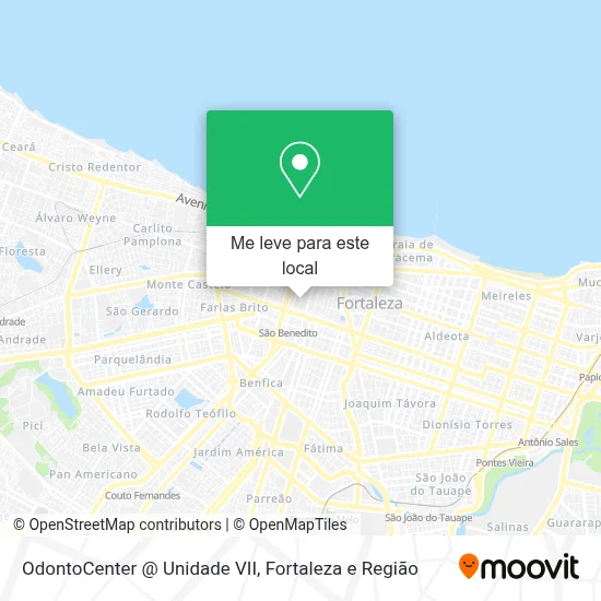 OdontoCenter @ Unidade VII mapa