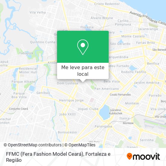 FFMC (Fera Fashion Model Ceará) mapa