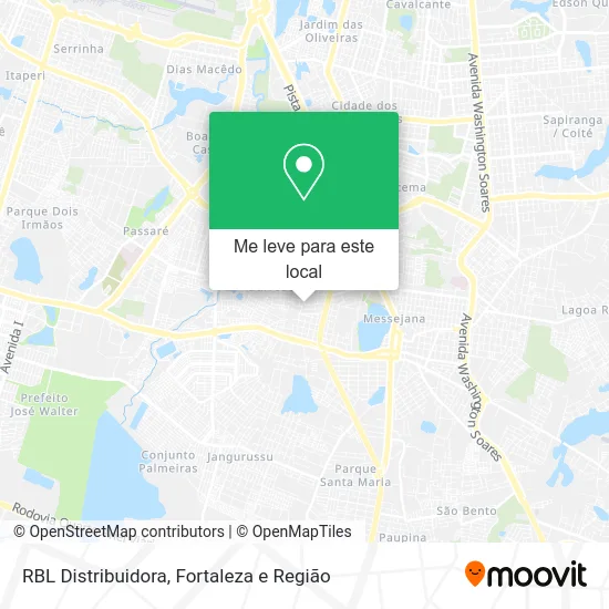 RBL Distribuidora mapa