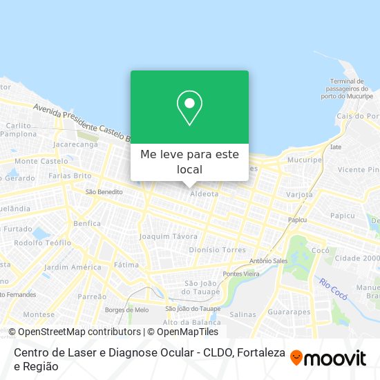 Centro de Laser e Diagnose Ocular - CLDO mapa