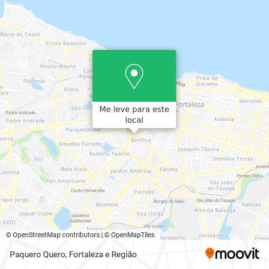 Paquero Quero mapa