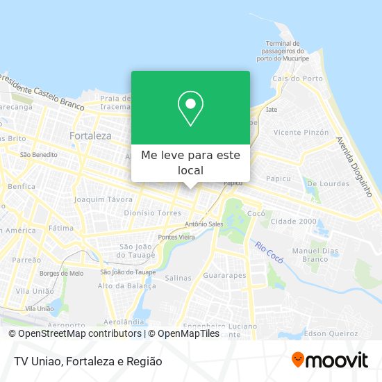 TV Uniao mapa