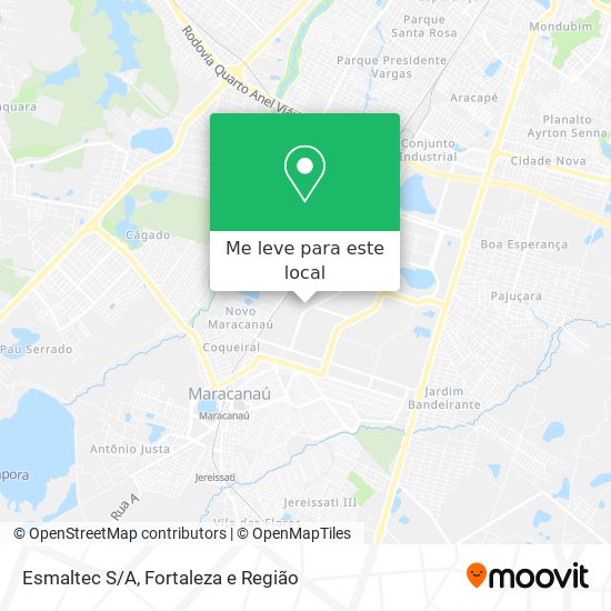 Esmaltec S/A mapa