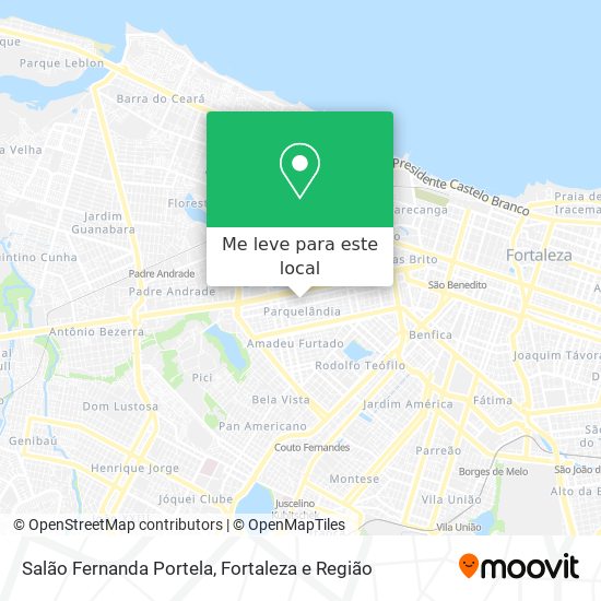 Salão Fernanda Portela mapa