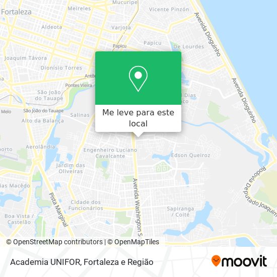 Academia UNIFOR mapa