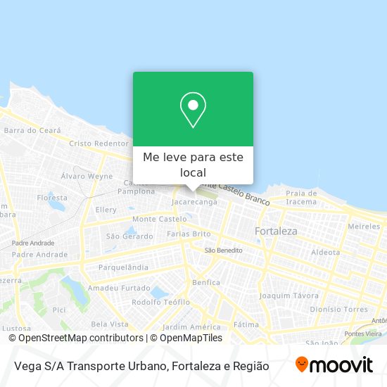 Vega S/A Transporte Urbano mapa