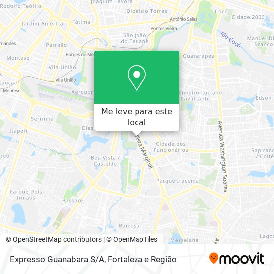 Expresso Guanabara S/A mapa