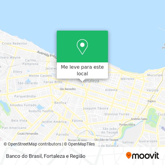 Banco do Brasil mapa