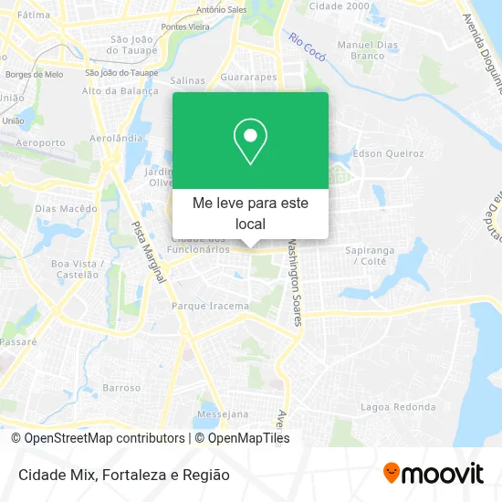 Cidade Mix mapa