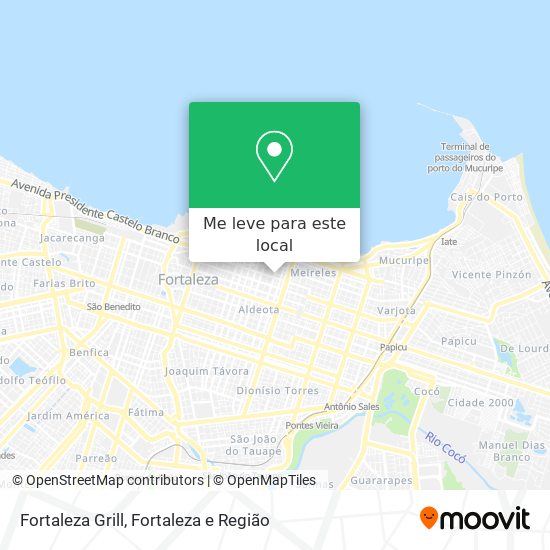 Fortaleza Grill mapa