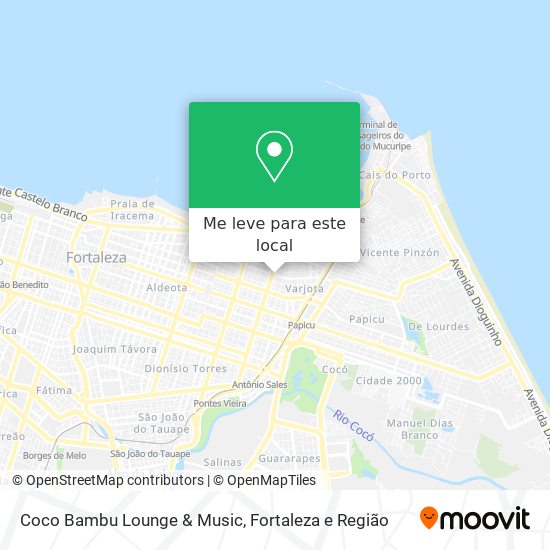Coco Bambu Lounge & Music mapa