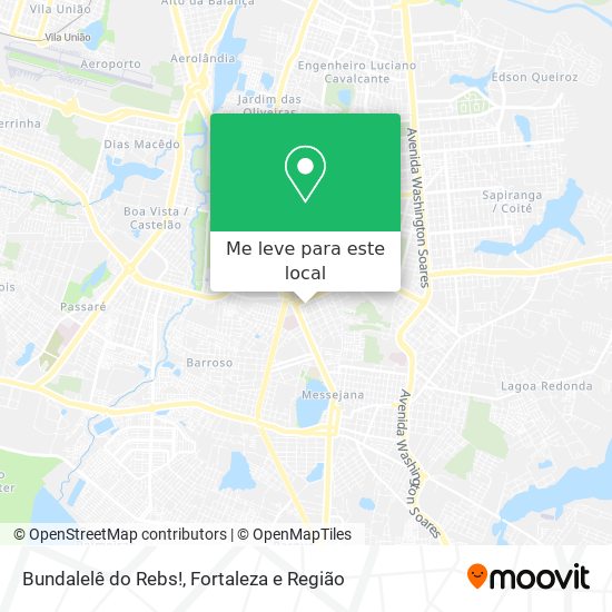 Bundalelê do Rebs! mapa
