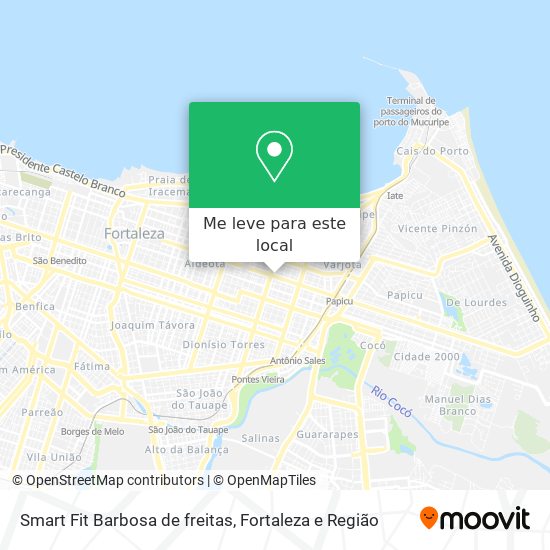 Smart Fit Barbosa de freitas mapa