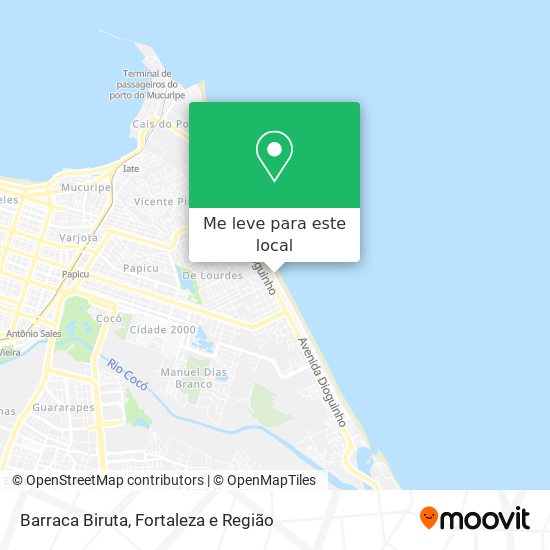 Barraca Biruta mapa