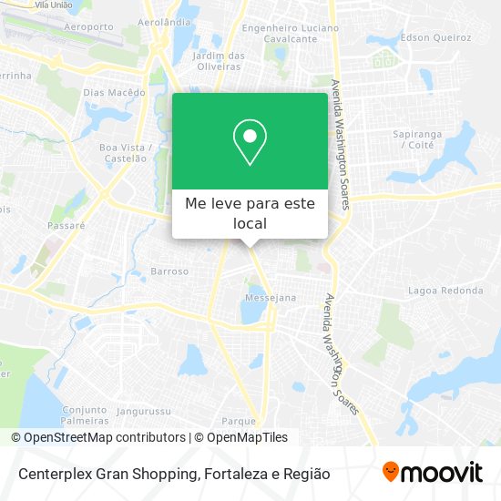 Centerplex Gran Shopping mapa