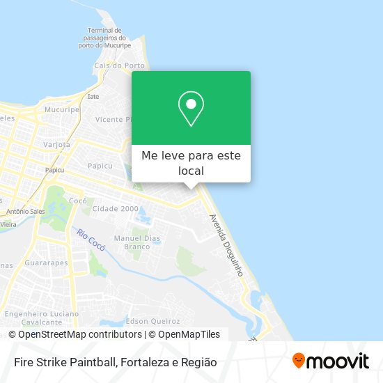 Fire Strike Paintball mapa