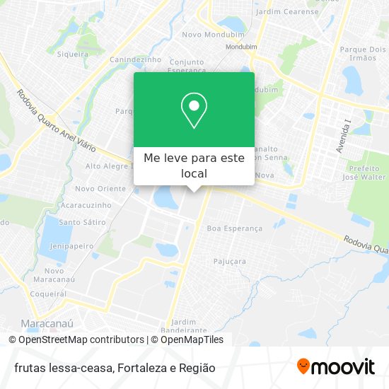 frutas lessa-ceasa mapa