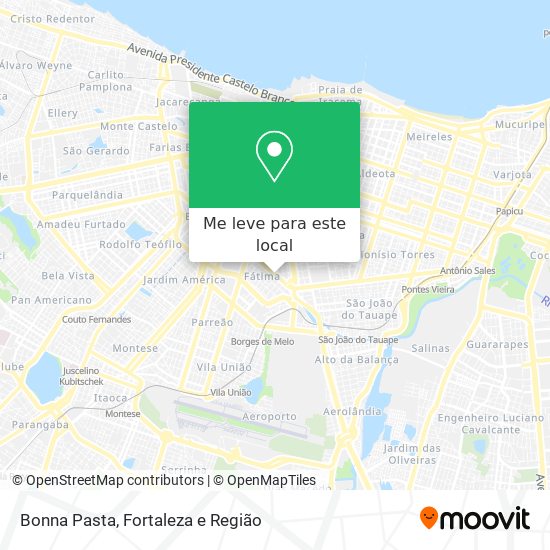 Bonna Pasta mapa