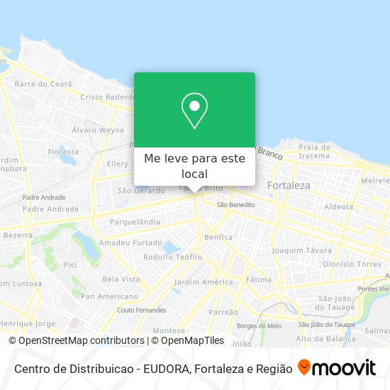 Centro de Distribuicao - EUDORA mapa