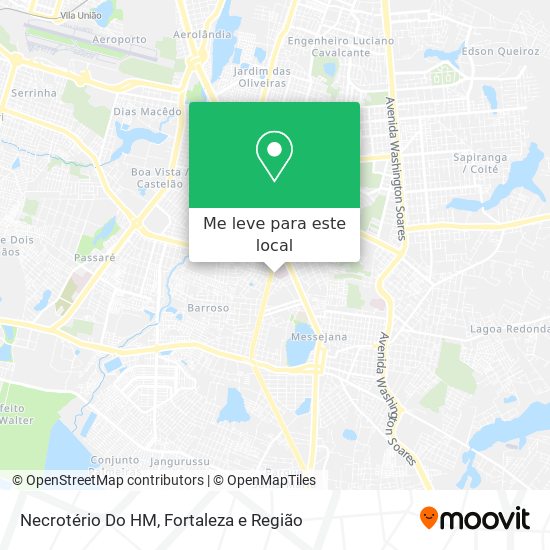 Necrotério Do HM mapa