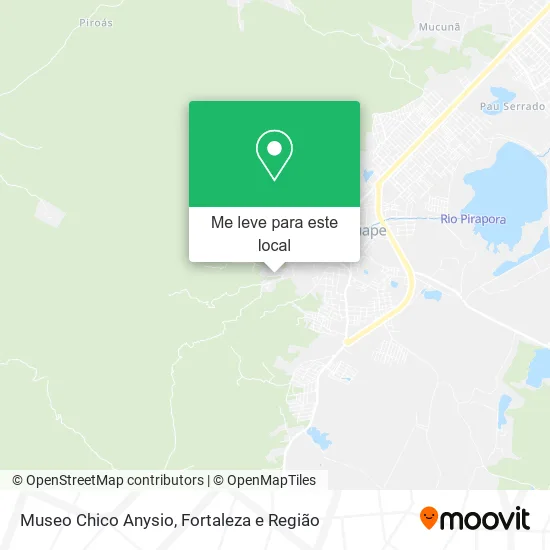 Museo Chico Anysio mapa