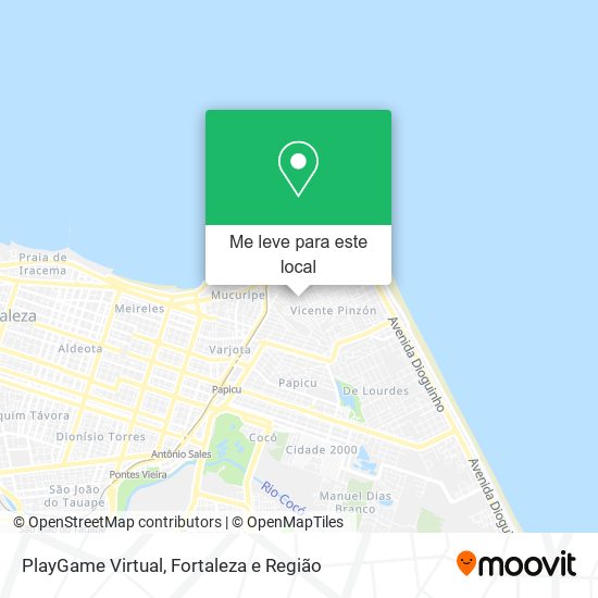 PlayGame Virtual mapa