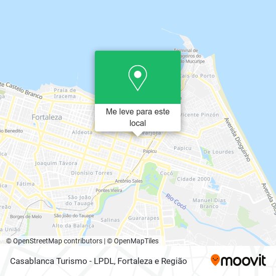 Casablanca Turismo - LPDL mapa