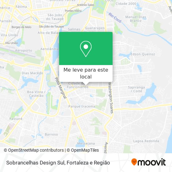 Sobrancelhas Design Sul mapa