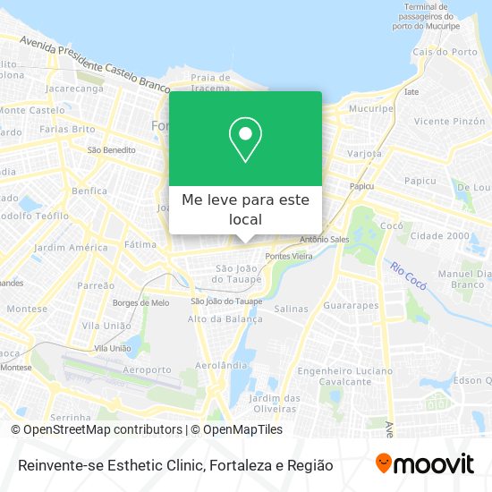 Reinvente-se Esthetic Clinic mapa