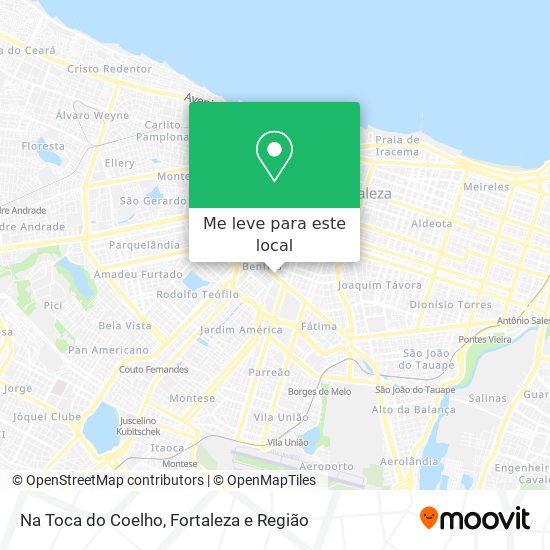 Na Toca do Coelho mapa