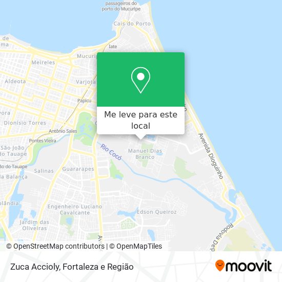 Zuca Accioly mapa