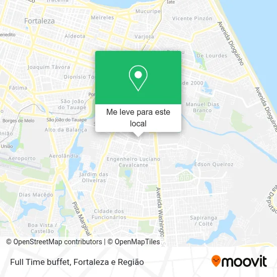 Full Time buffet mapa